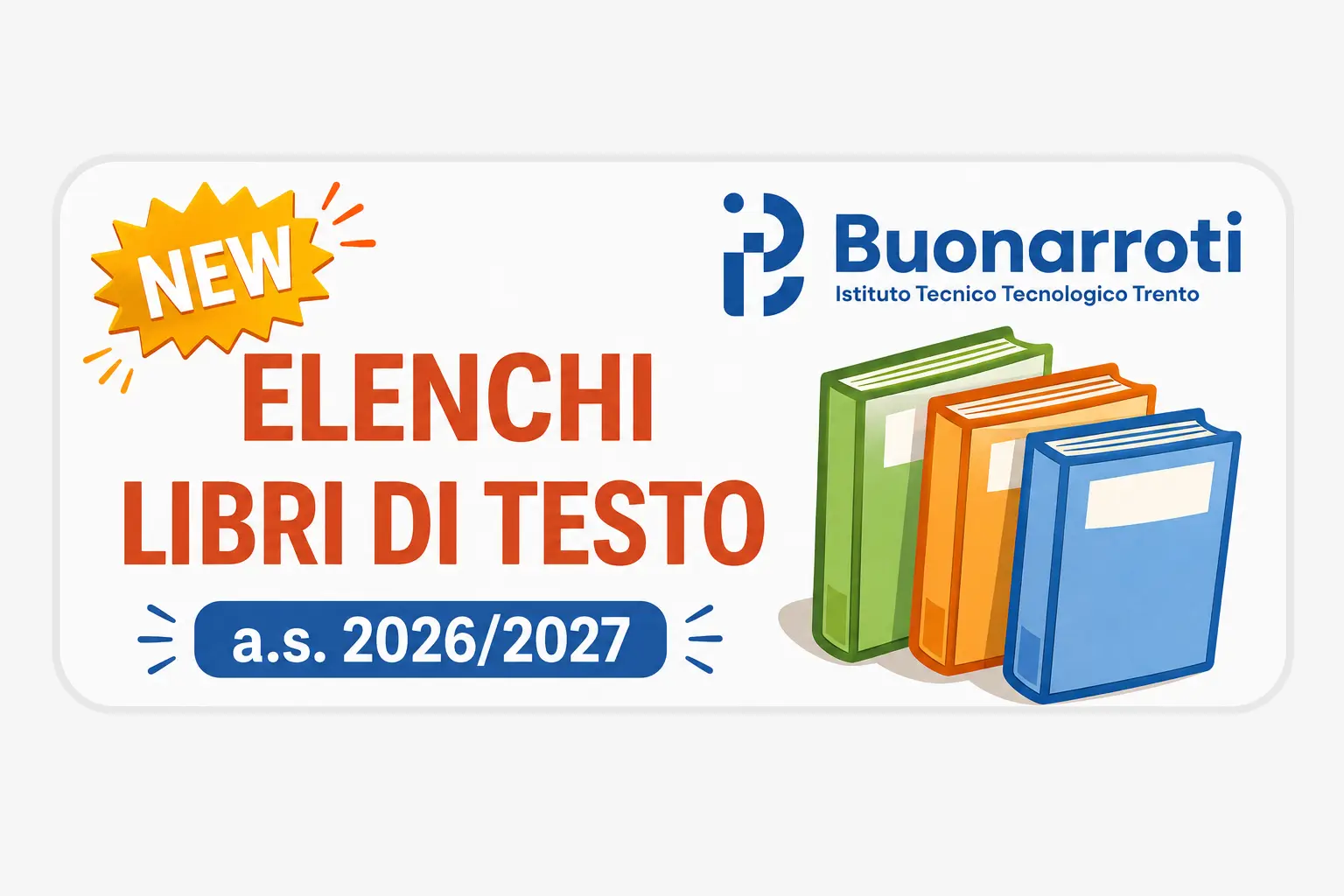ELENCO LIBRI DI TESTO