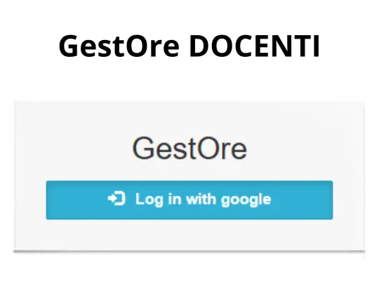 Immagine login GestOre